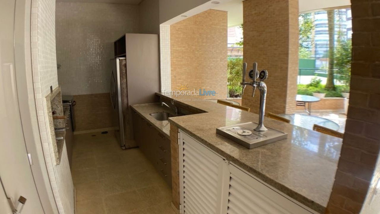 Apartamento para aluguel de temporada em Bertioga (Riviera de São Lourenço)