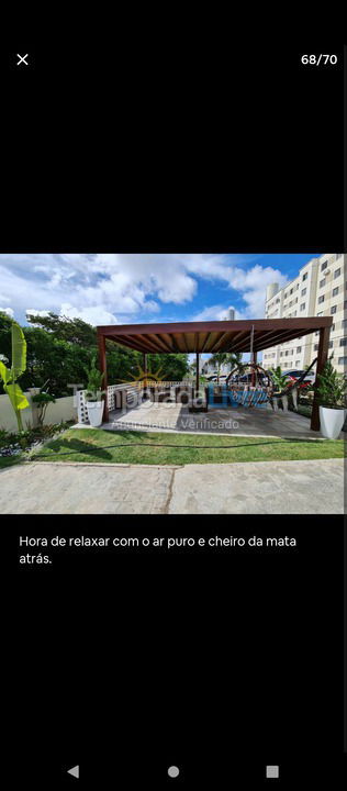 Apartamento para alquiler de vacaciones em João Pessoa (Portal do Sol)