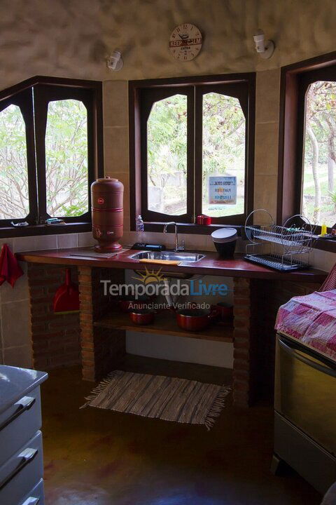 Casa para aluguel de temporada em Alto Paraíso de Goiás (Estância Paraíso)