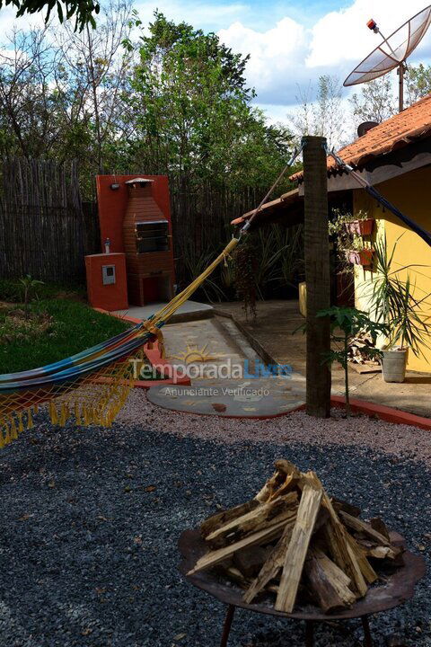 Casa para alquiler de vacaciones em Alto Paraíso de Goiás (Estância Paraíso)