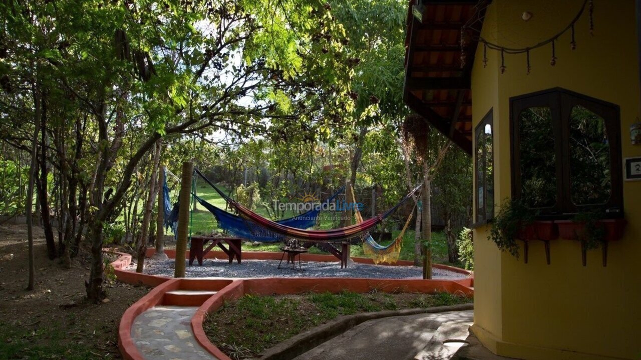 Casa para alquiler de vacaciones em Alto Paraíso de Goiás (Estância Paraíso)