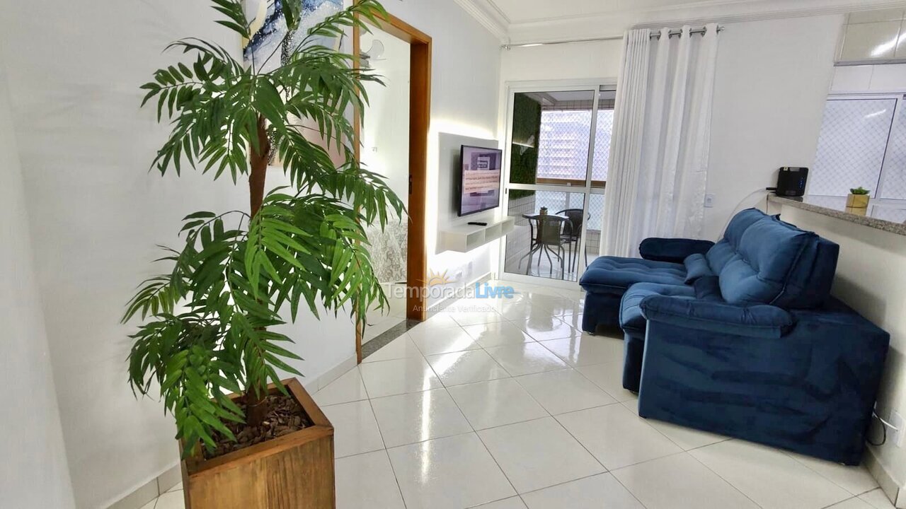 Apartment for vacation rental in Praia Grande (Aviação)