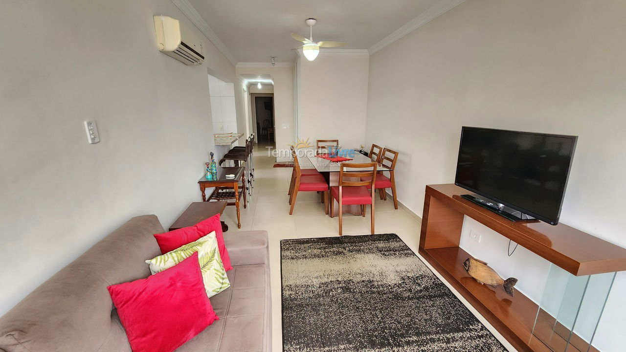 Apartment for vacation rental in Guarujá (Enseada)