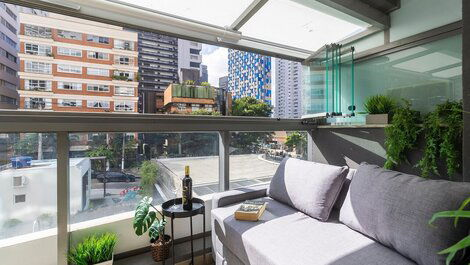 Modern and charming studio in Pinheiros