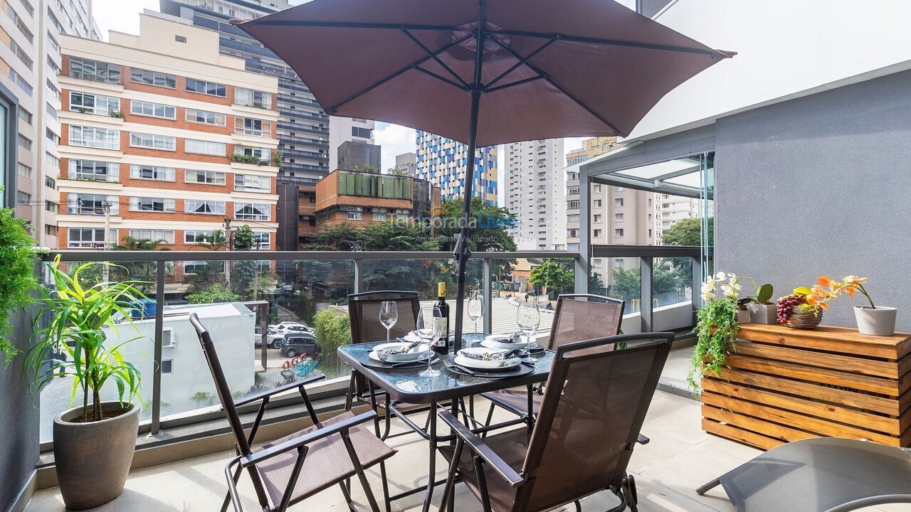 Apartamento para aluguel de temporada em São Paulo (Pinheiros)