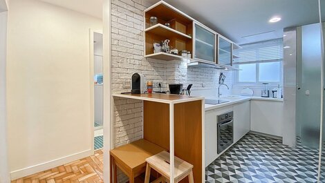 Acogedor apartamento de 2 habitaciones en Ipanema