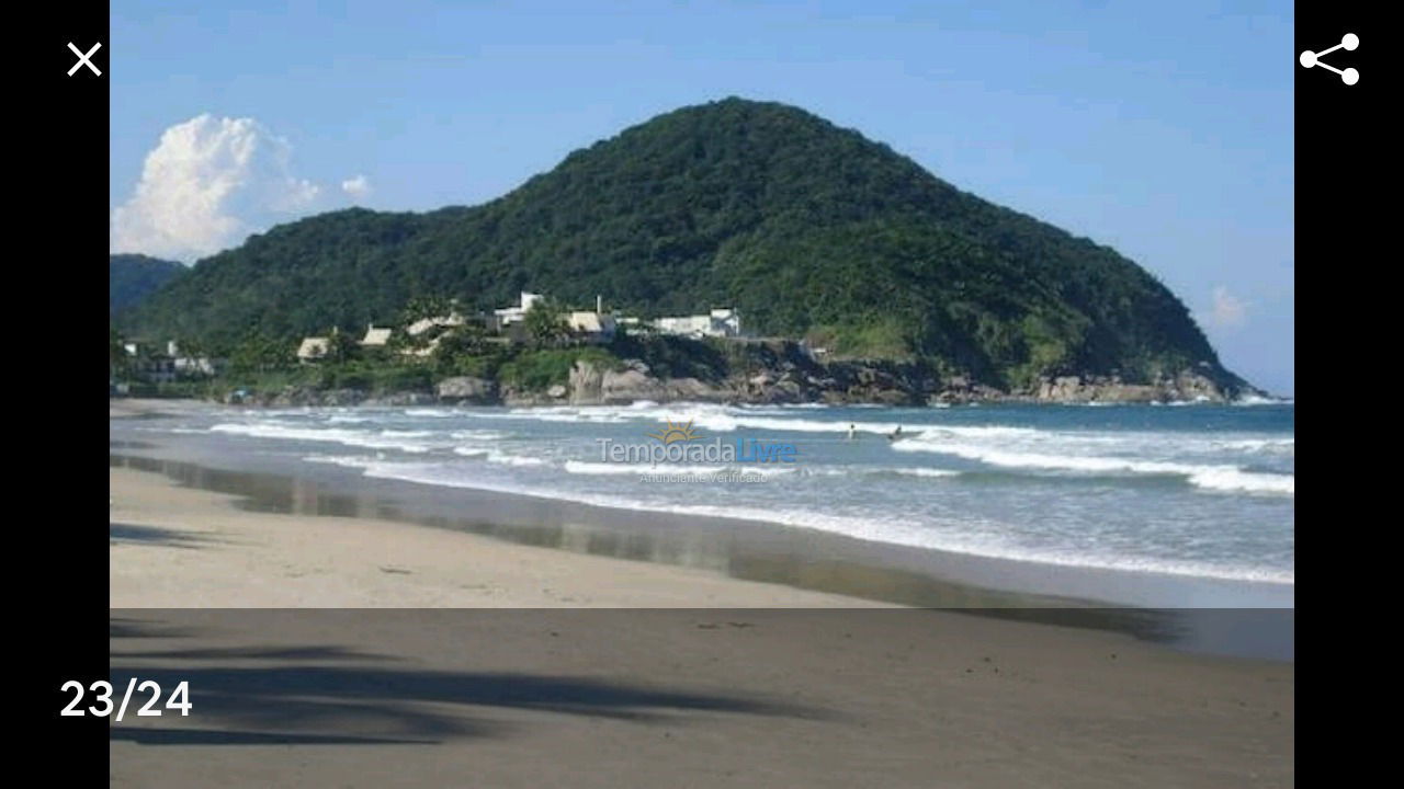 Casa para alquiler de vacaciones em Guarujá (Praia do Pernambuco)