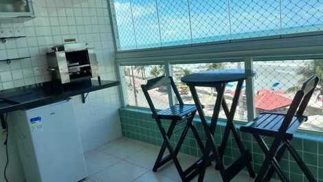 Beautiful Seafront Apartment w/ Balcony and Barbecue