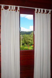 Casa cabana madeira aconchegante -