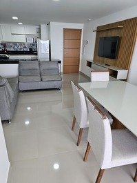 Apto Beira 3 Bedrooms Luxury, 1 suite, with 2 GAR