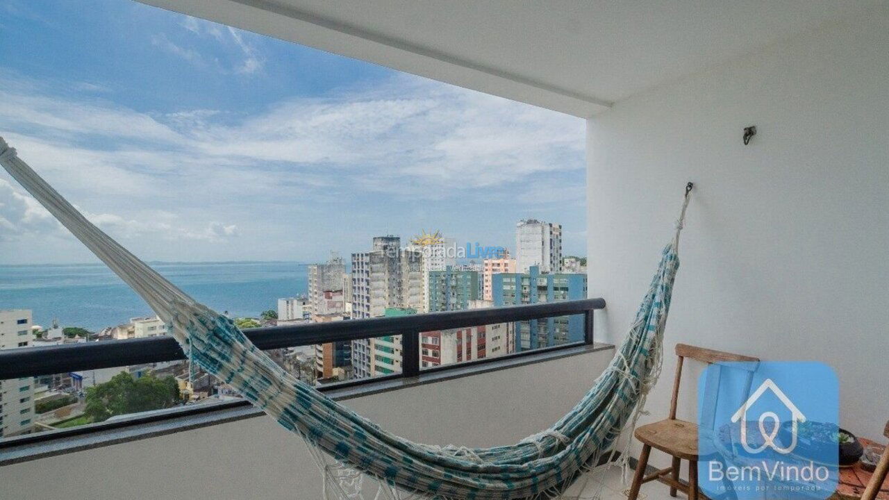 Apartamento para aluguel de temporada em Salvador (Barra)