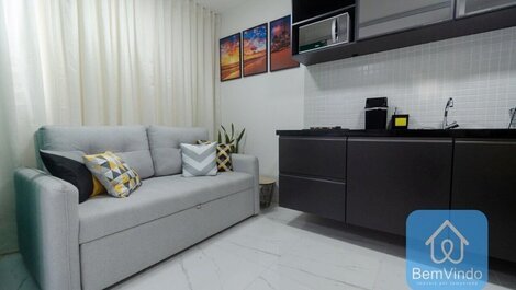 Cozy studio 150m from Piatã Beach