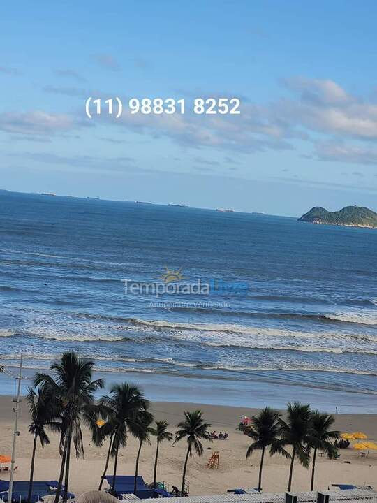 Apartment for vacation rental in Guarujá (Pitangueiras)