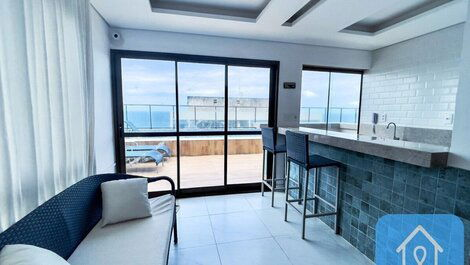 Luxury studio with beautiful sea view in Smart Barra