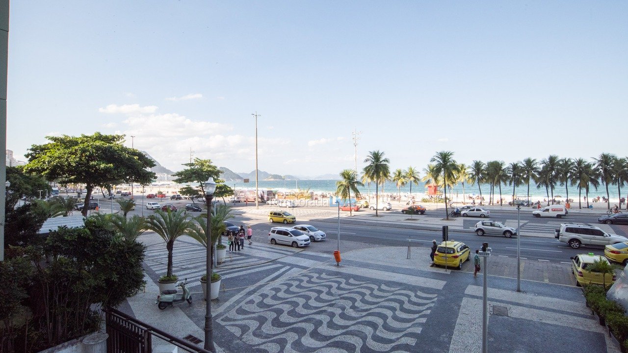 Réveillon disponível - Super luxo, 3 quartos frente mar Copacabana