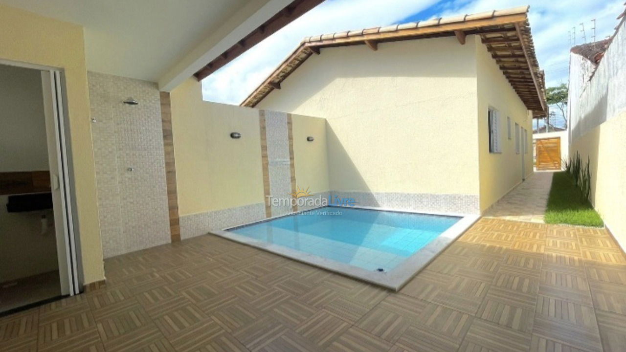 House for vacation rental in Itanhaém (Suarão)