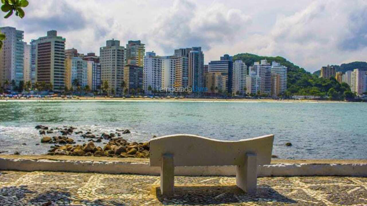 Apartamento para aluguel de temporada em Guarujá (Astúrias)