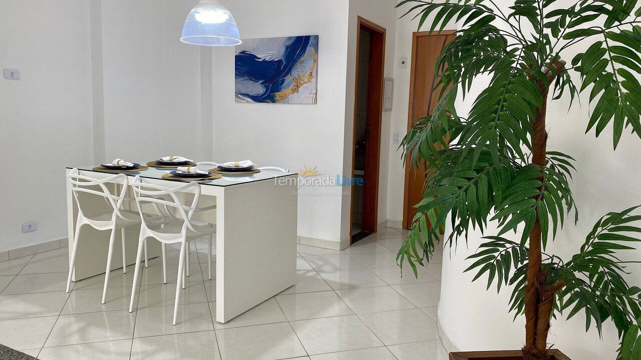 Apartamento para alquiler de vacaciones em Praia Grande (Aviação)