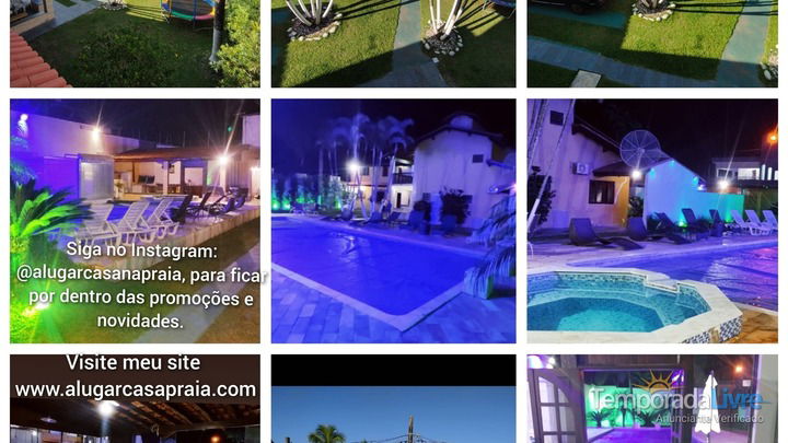 🏠 Casa para alugar em Itanhaém para temporada - Jd Grandesp - Casa com  piscina aquecida,2 Spa hidro massagem, sauna, salão de jogos #52596 -  Temporada Livre