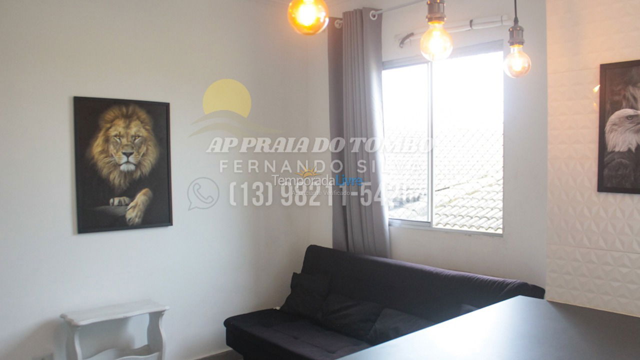 Apartamento para aluguel de temporada em Guarujá (Praia do Tombo)