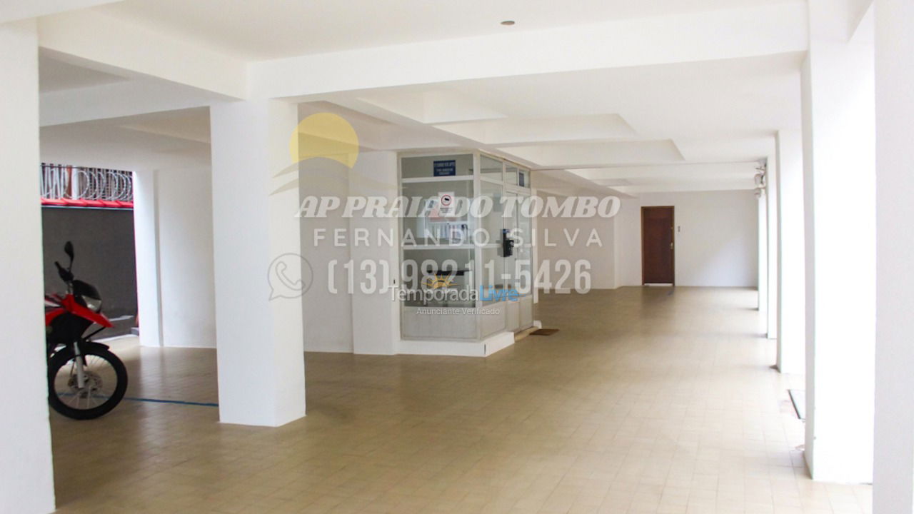 Apartamento para aluguel de temporada em Guarujá (Praia do Tombo)