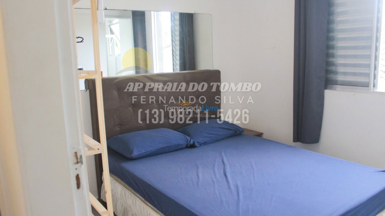 Apartamento para aluguel de temporada em Guarujá (Praia do Tombo)