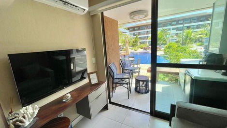 Luxury Flat, ground floor facing pool, Porto de Galinhas