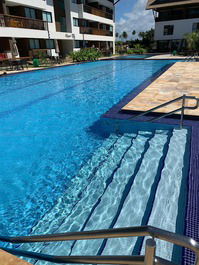 Piso de lujo, planta baja frente a la piscina, Porto de Galinhas