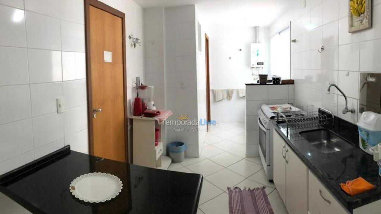 Apartment for vacation rental in Guarapari (Praia do Morro)