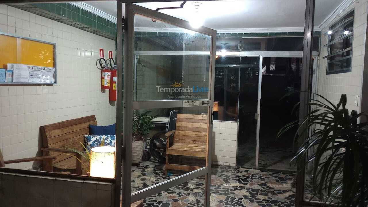 Apartamento para aluguel de temporada em Santos (Boqueirão)