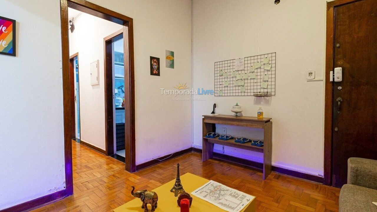 Apartment for vacation rental in São Paulo (Consolação)