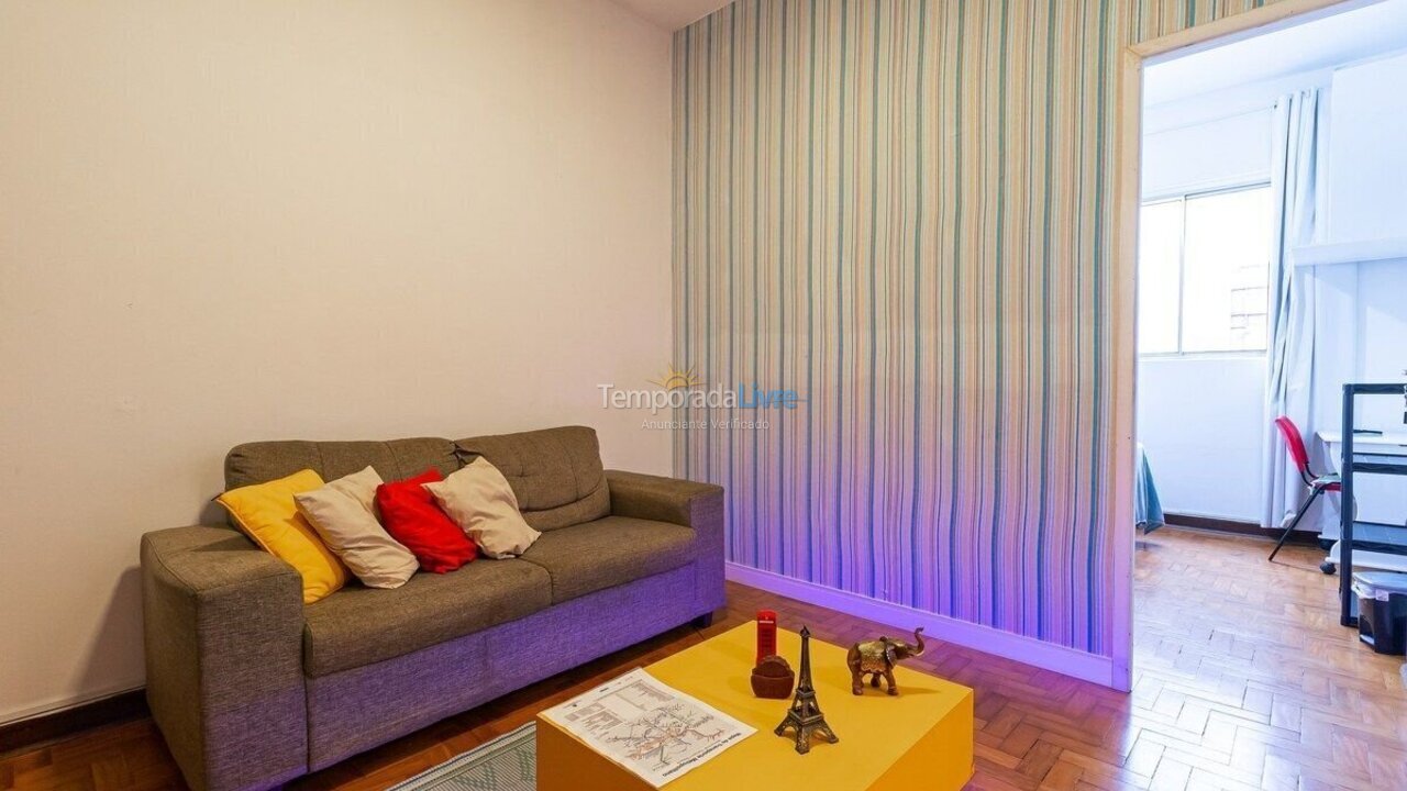 Apartment for vacation rental in São Paulo (Consolação)