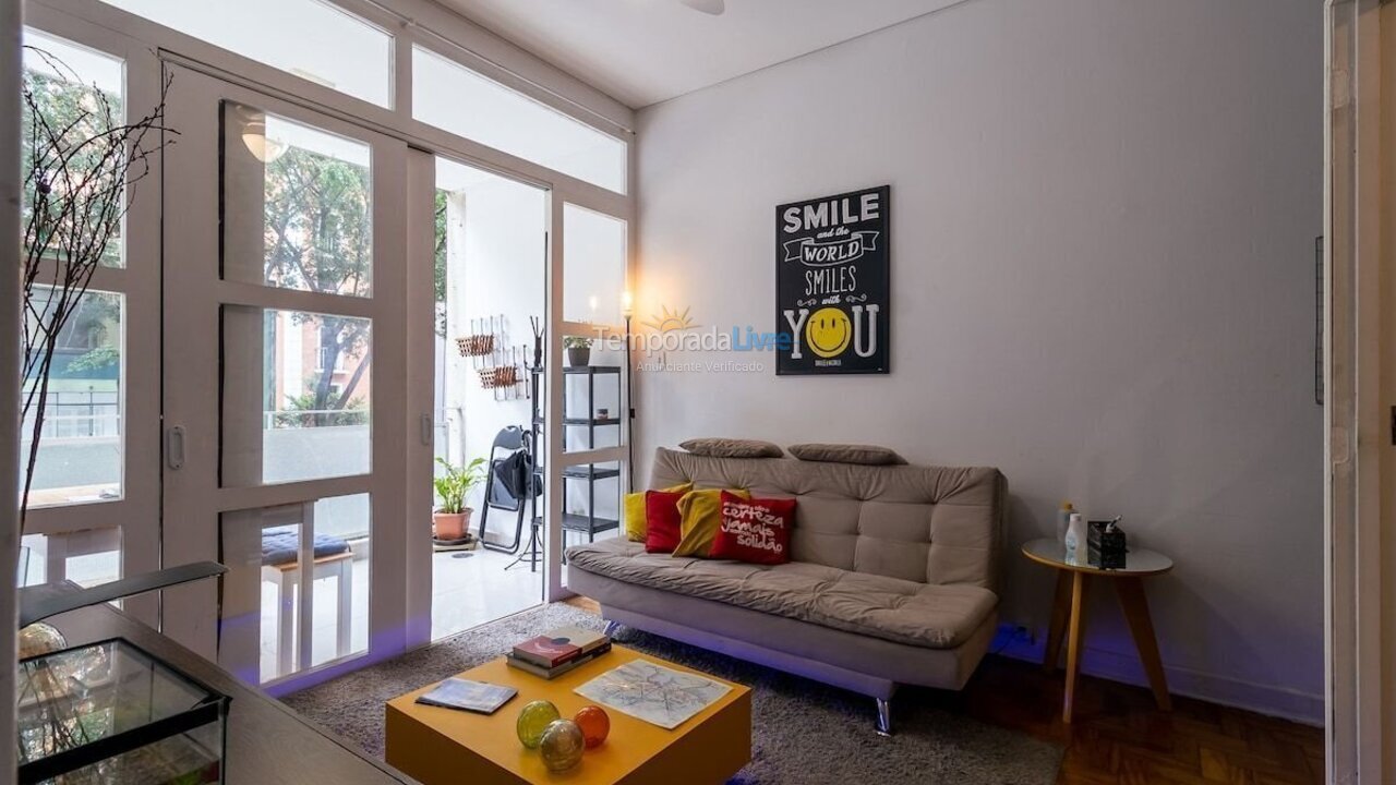 Apartamento para alquiler de vacaciones em São Paulo (Consolação)
