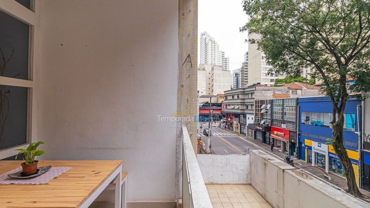 Apartment for vacation rental in São Paulo (Consolação)