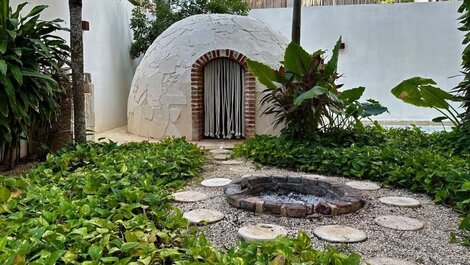 Estúdio c/piscina privada | Ginásio | Áreas verdes relaxantes