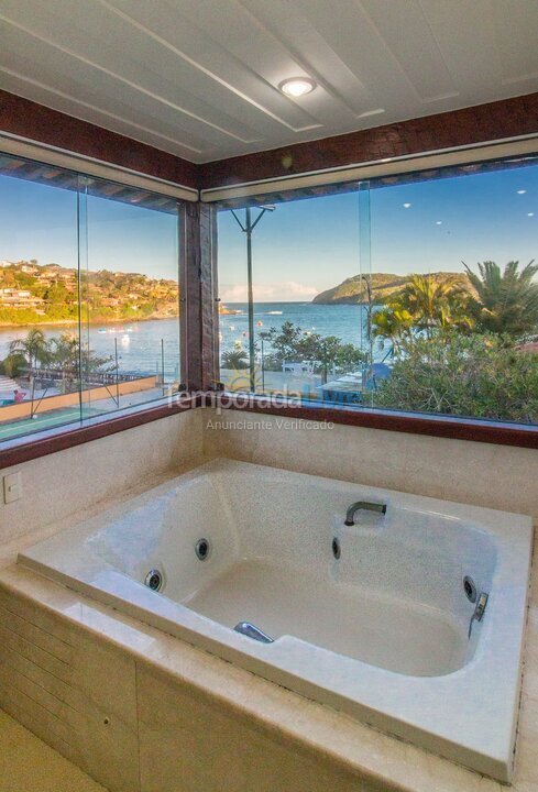 Casa para alquiler de vacaciones em Armação dos Búzios (Praia da Ferradura)