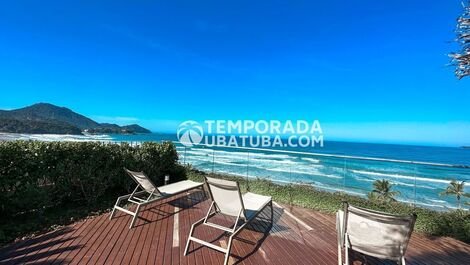 Stunning Apt FRONT THE SEA - Complete leisure area - Praia Grande, Ubatuba