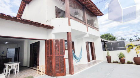 Casa de 2 plantas con 3 habitaciones a 150mts de la playa de Cachoeira do Bom Jesus