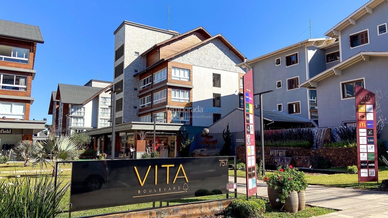 Apartamento para aluguel de temporada em Gramado (Centro)