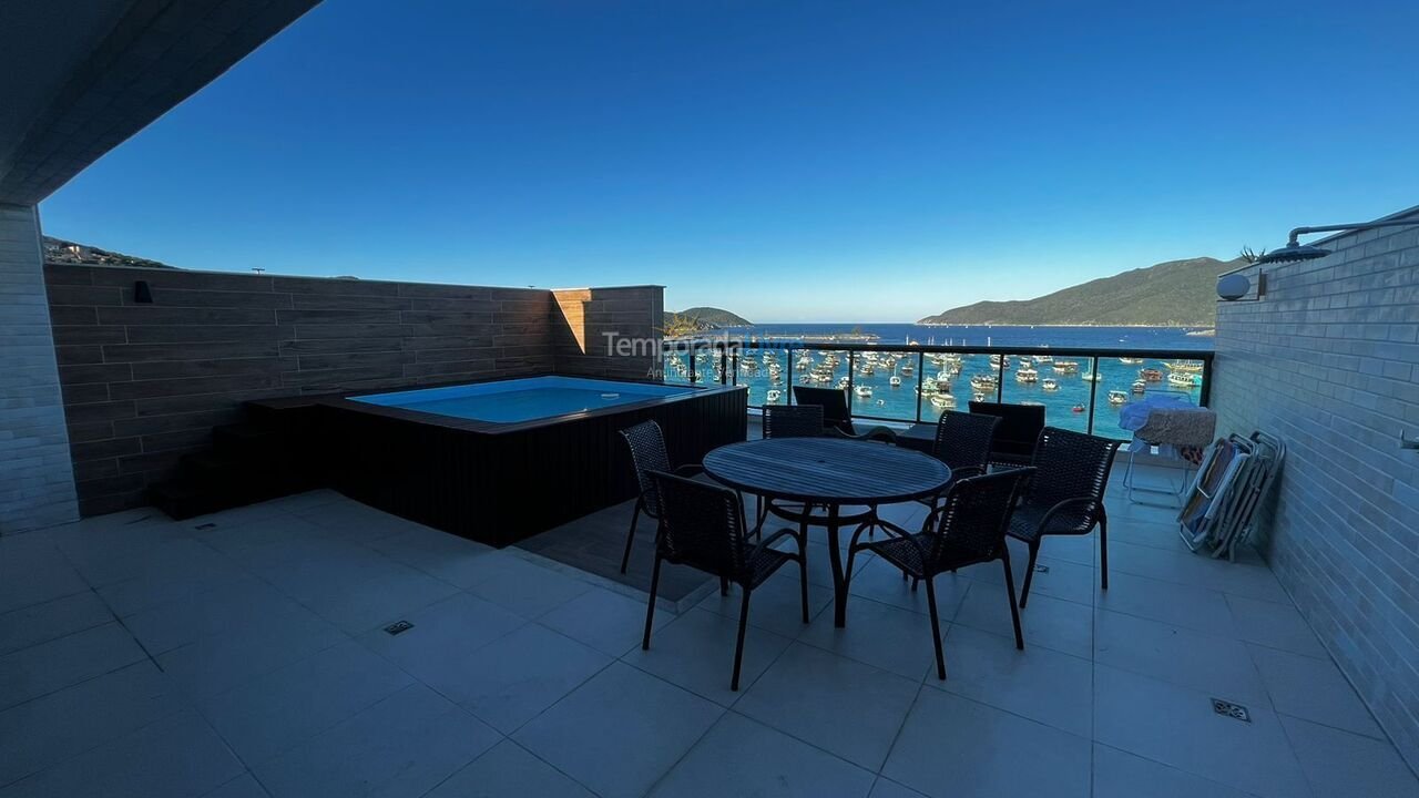 Apartamento para alquiler de vacaciones em Arraial do Cabo (Praia dos Anjos)