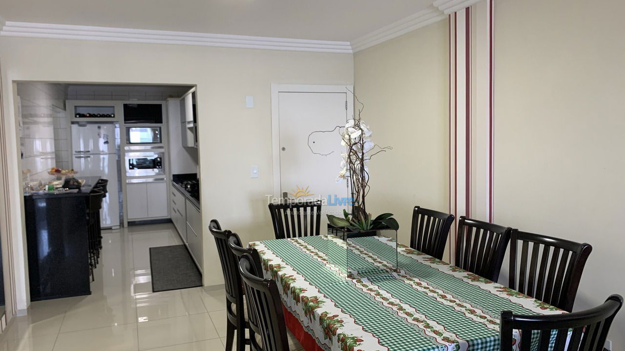 Apartamento para aluguel de temporada em Itapema (Meia Praia)