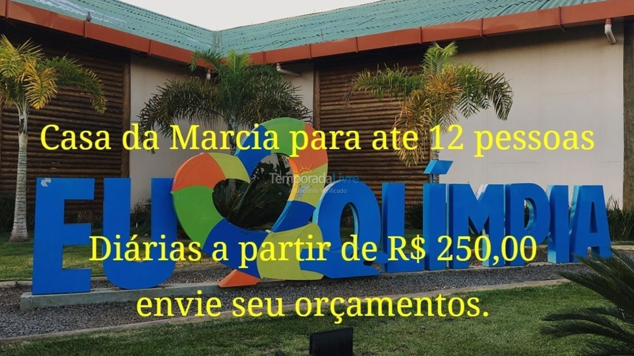 Casa para alquiler de vacaciones em Olímpia (Augusto Zangirolami)