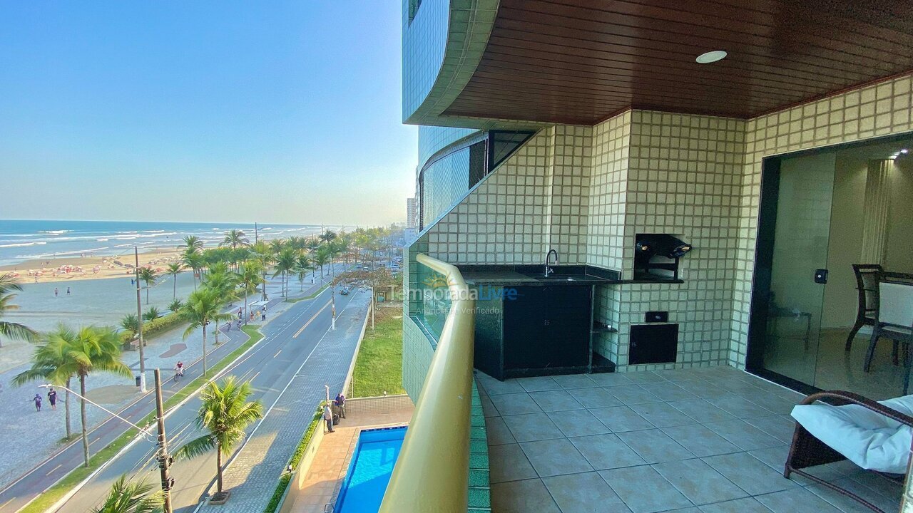 Apartamento para aluguel de temporada em Praia Grande (Aviação)