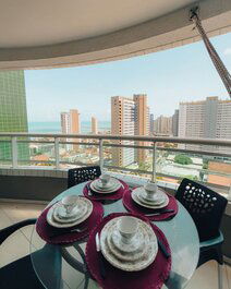 Hermoso apartamento con vista al mar 1803 playa de iracema