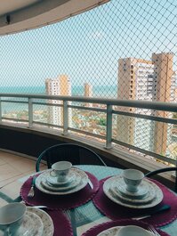 Apartment 2 bedrooms SEA view Iracema Beach