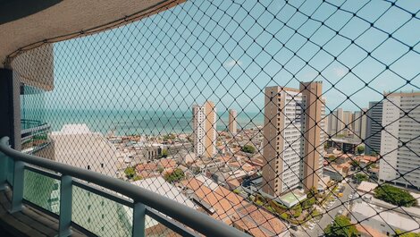 Apartment 2 bedrooms SEA view Iracema Beach