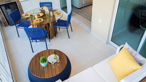Golf Ville Apartamento de alto nivel 3 suites con balcón gourmet