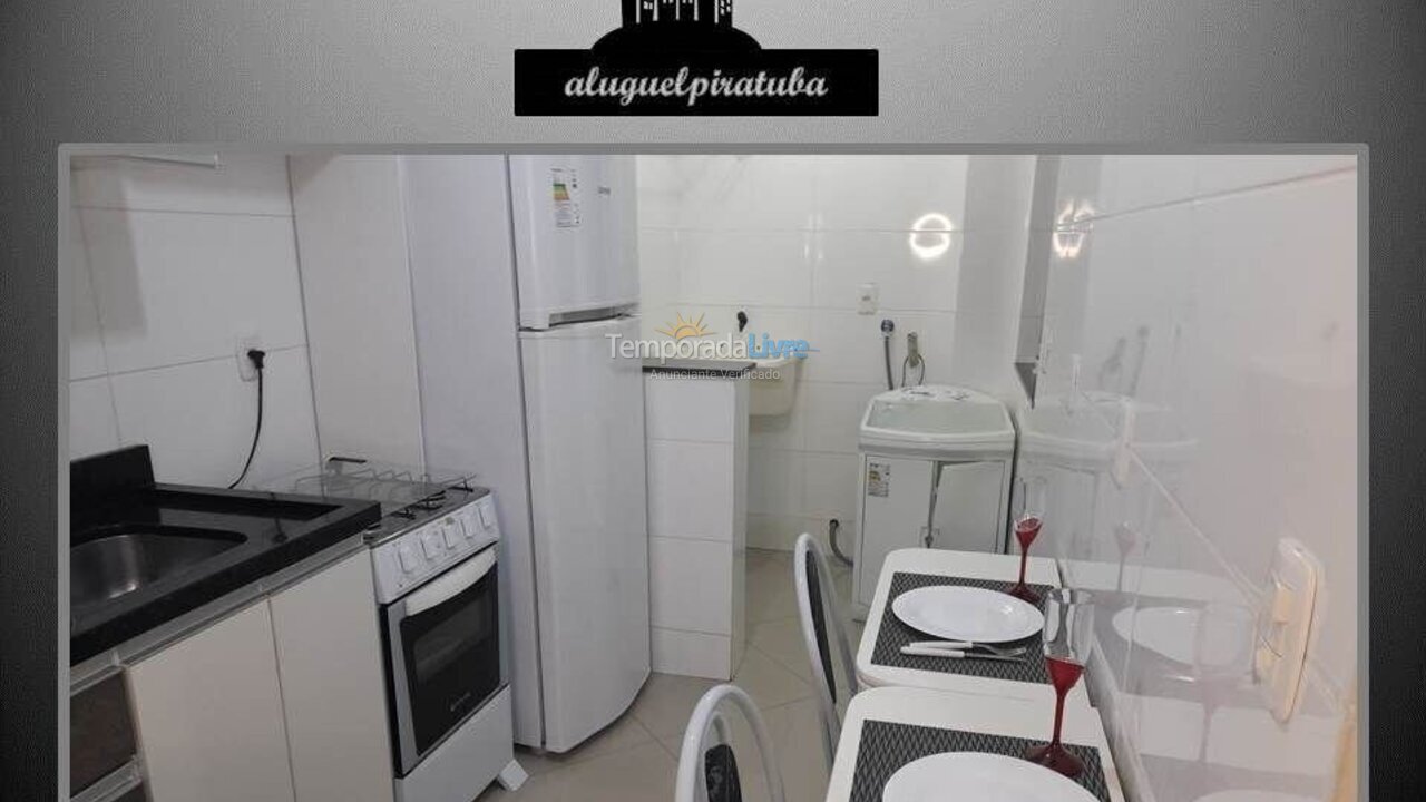 Apartamento para aluguel de temporada em Piratuba (Centro)