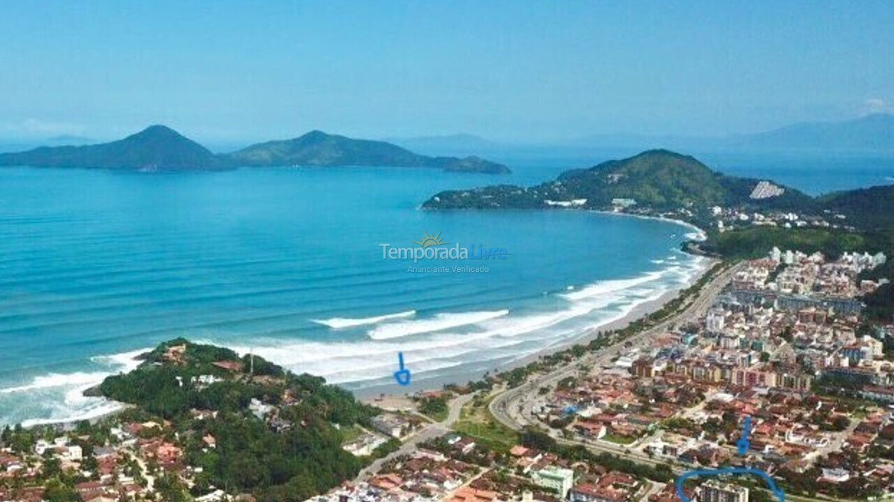 Apartamento para alquiler de vacaciones em Ubatuba (Praia Grande)