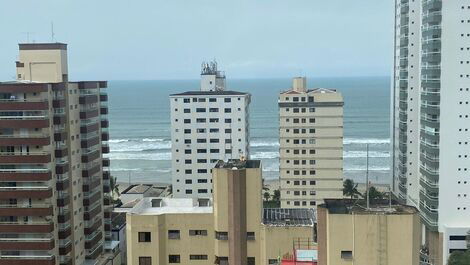 Vista da sala de estar 